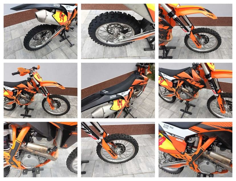 KTM SX-F 350, 2015 r. WTRYSK, WP, transport, raty na oświadczenie!