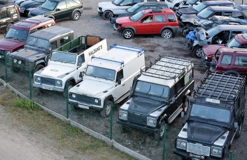 Mechanizm podnoszenia szyby Land Rover Defender