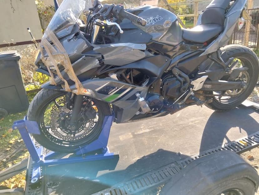Kawasaki ninja zx6r ex650, 2017 silnik  sprawny 16k przebieg A2 POLSKA