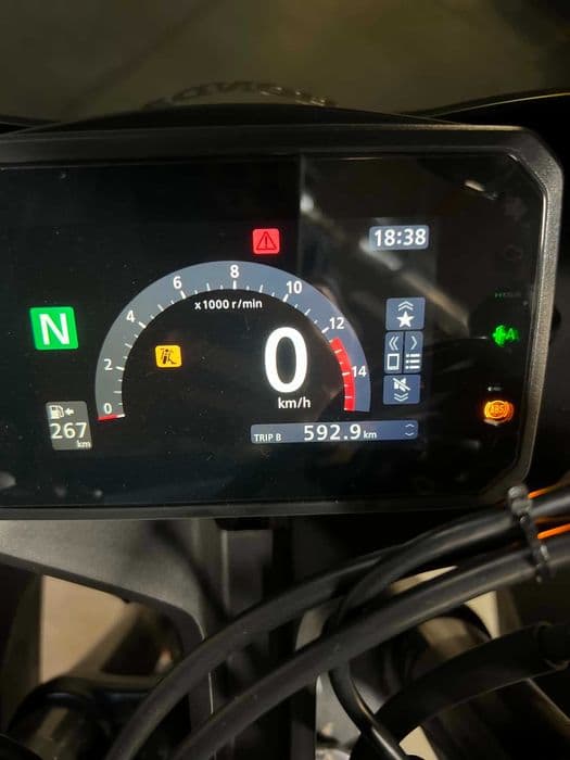 Honda CBR 650R 2025r, 593 km przebiegu