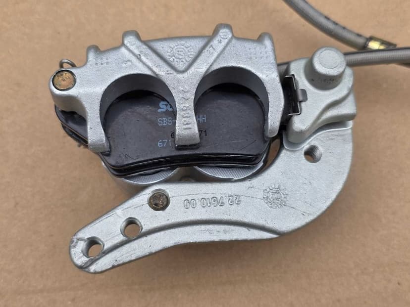Przód przedni zacisk hamulcowy BREMBO KTM sx sxf exc 125 - 525 r 00-08