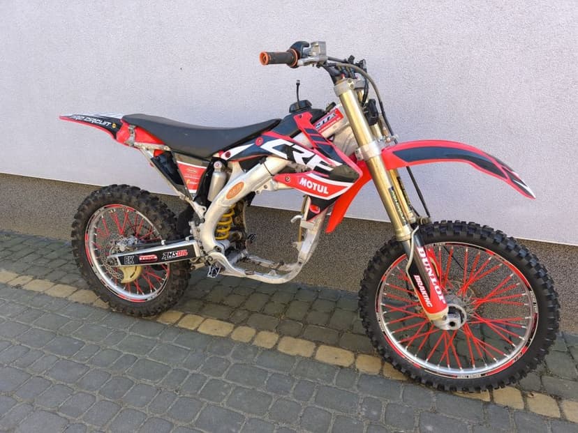 Honda CRF 450 głowica kartery stator balans koło kolanko skrzynia