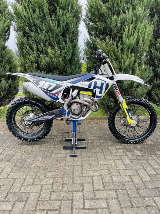 Husqvarna FC 350 2016 PO REMONCIE FAKTURY Korba, Tłok sel A, Amortyzator WP AER / TRANSPORT