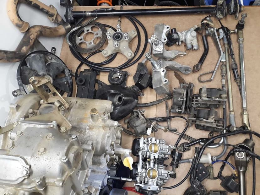 kawasaki kfx 700 dyfer os silnik modul wahacz zwrotnica gaznik magneto