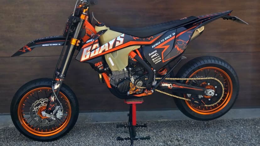 KTM EXC 450 six days supermoto sm super moto husqvarna husaberg 500