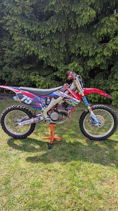 Honda CRF 450R 2011 r. po kapitalnym remoncie, cross.