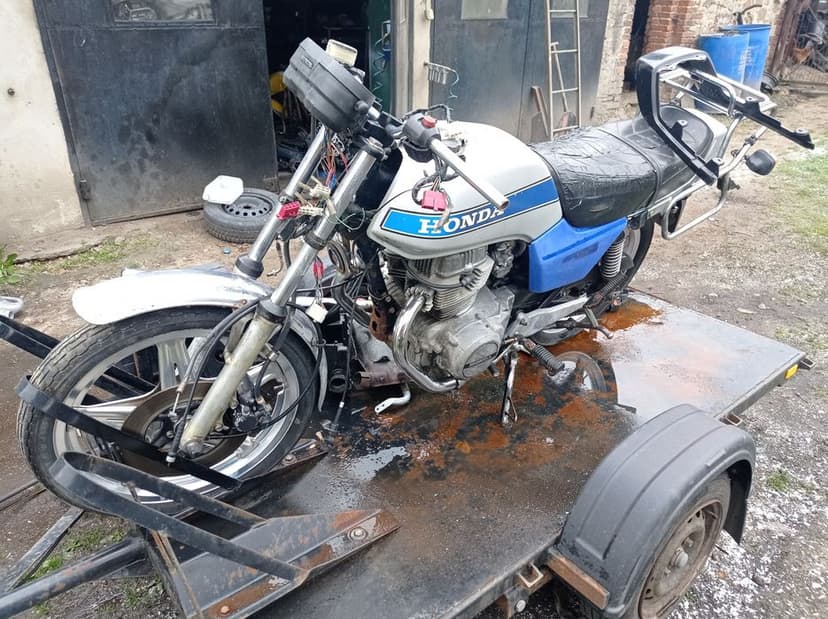 Honda cb250n cb 250 części wydech silnik lagi moduł zegar boczek wal
