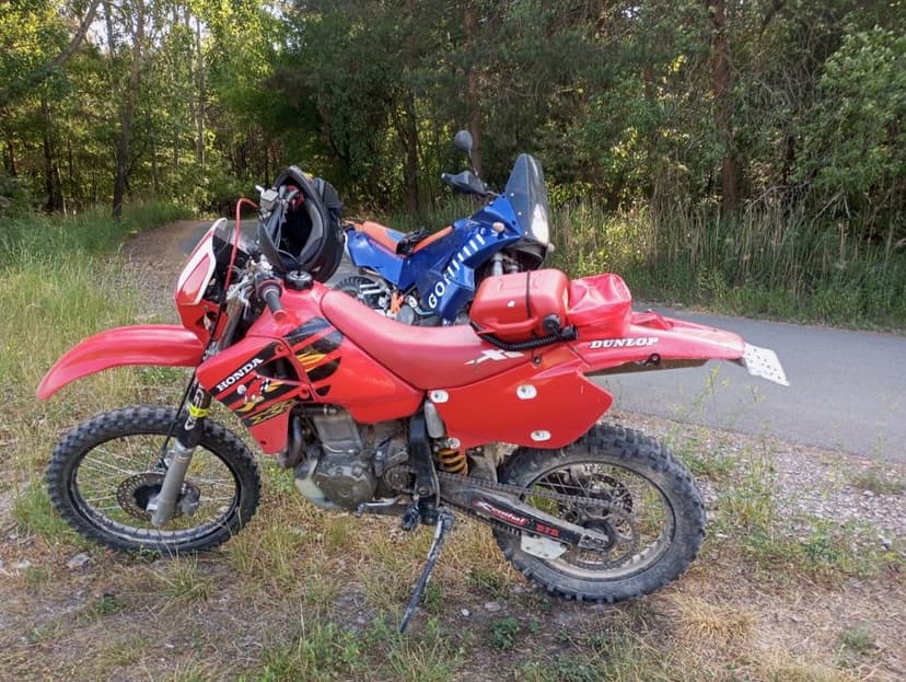 Honda xr 650r enduro zamiana