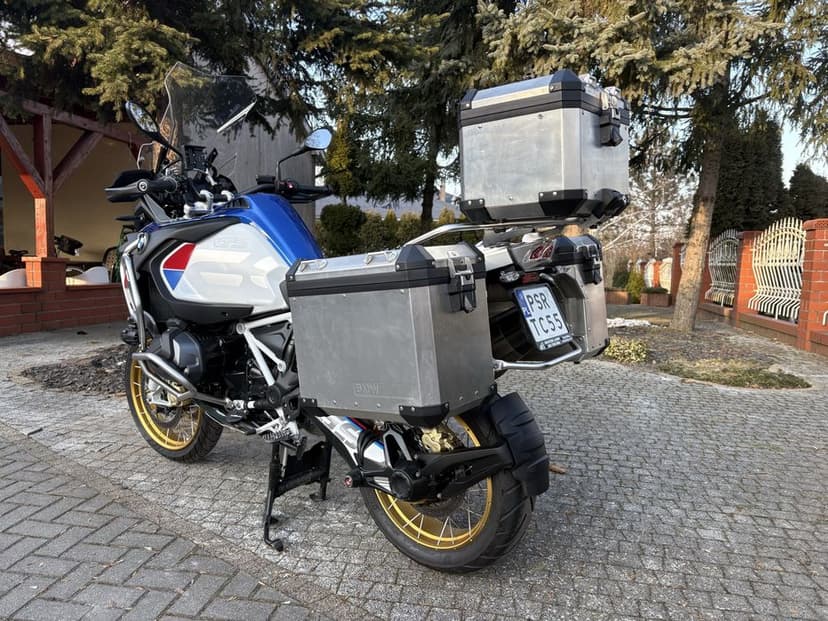 BMW R1250GS Adventure HP Bezwypadkowy Kufry Transport Polecam Rally