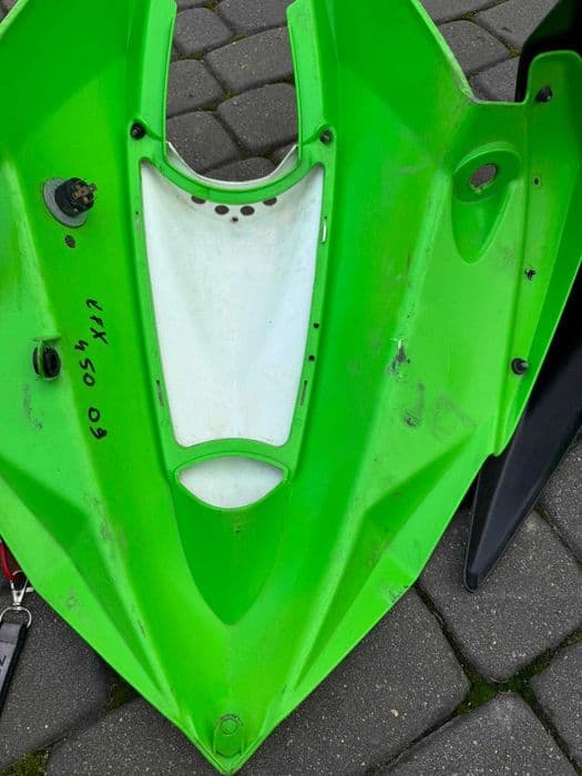 blotnik przod przedni zderzak nadkole maska kawasaki kfx 450 r 08-14