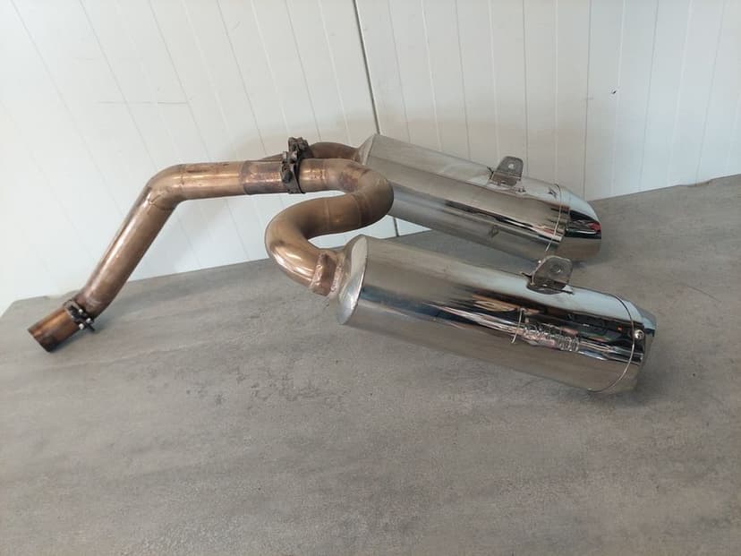 Honda vfr 800 vtec nakladka na fotel wydech tłumik sportowy DAM