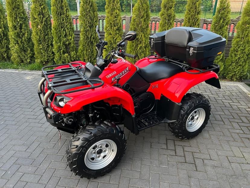 Quad Honda Yamaha gryzzli kodiak 450 4x4 2006r stan jak Nowy z papiera