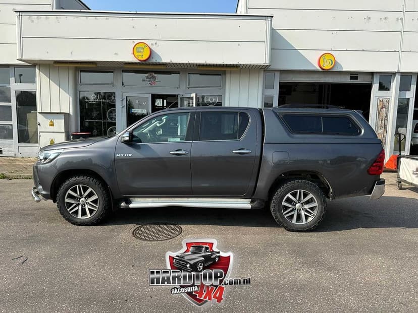 Zabudowa Paki PREMIUM HARDTOP (Szyby Przesuwne) - TOYOTA HILUX 2016+