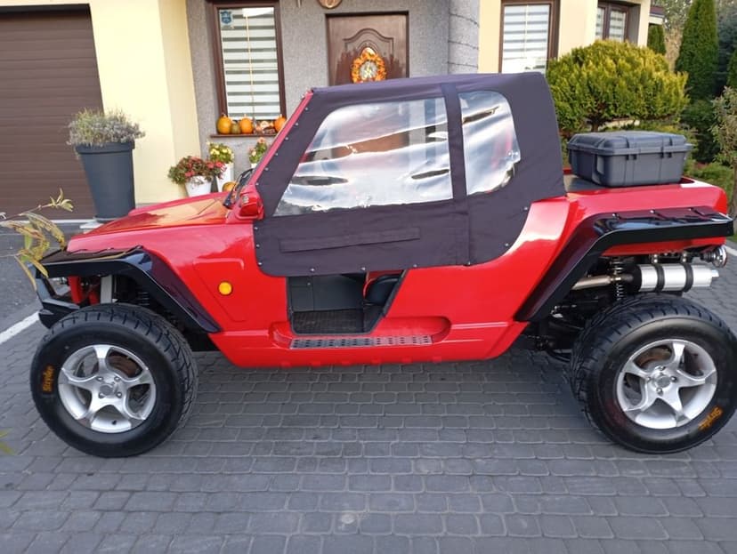 Quad Buggy Quadix Allrad 800 4x4 blokady Homologacja