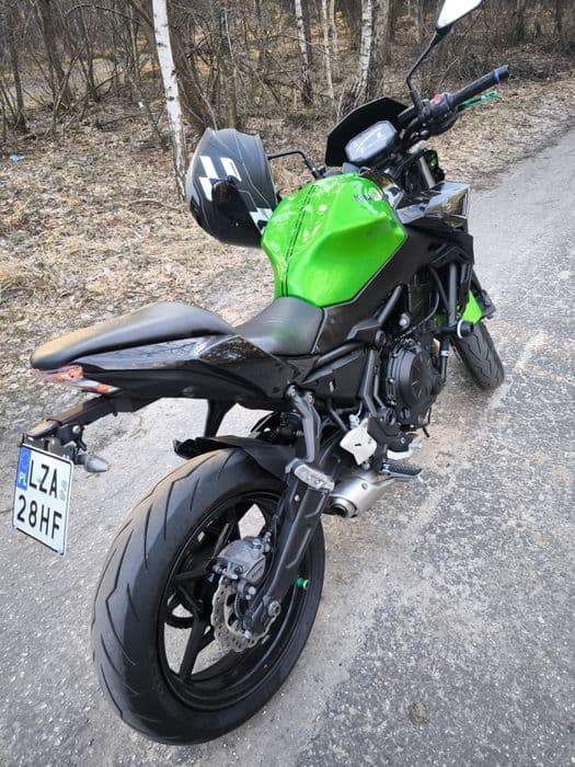 Kawasaki z 650 pełna moc.
