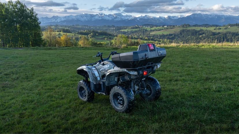 Yamaha Grizzly 700 FI • 1 właściciel • niski przebieg • pług