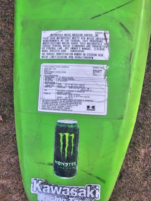 Cross Kawasaki KLX 140L