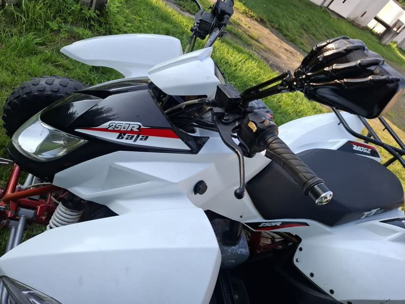 Quad homologacja 250 cm lacky yamah zamiana