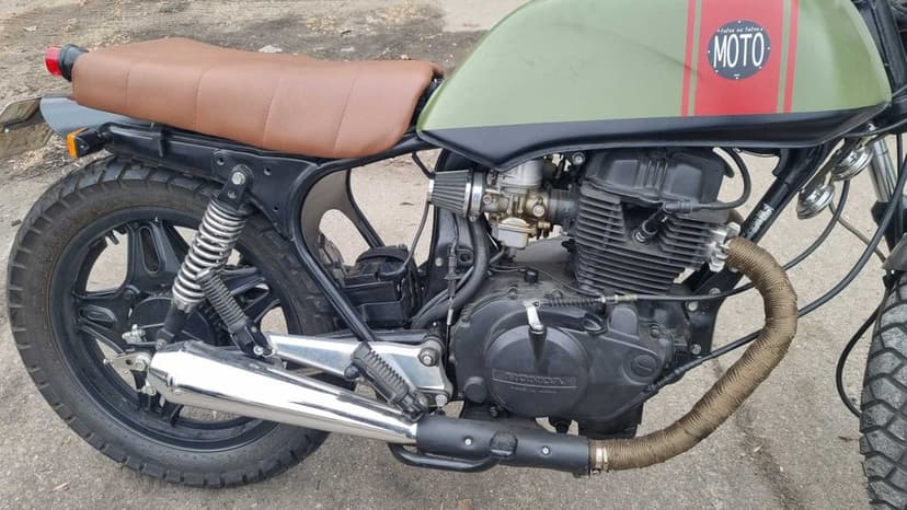 Honda CB 400 T (1982) Scrambler / Custom by Moto Tatoo – Ważne OC i PT