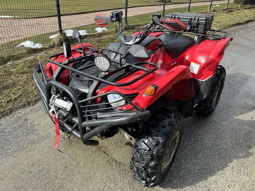 Zarejestrowana Yamaha Grizzly 700 EPS wspomaganie kierownicy doposażona