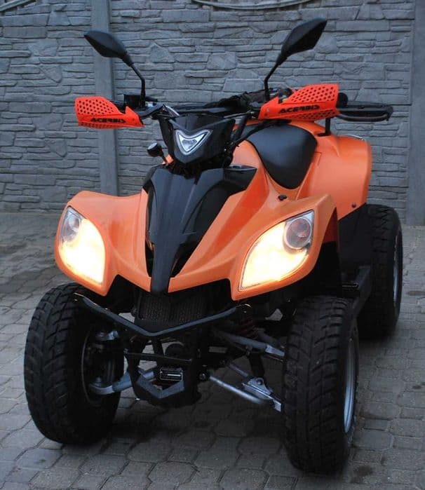 Quad DAELIM ET 250 zarejestrowany homologacja + PŁUG 2007r. ATV duży