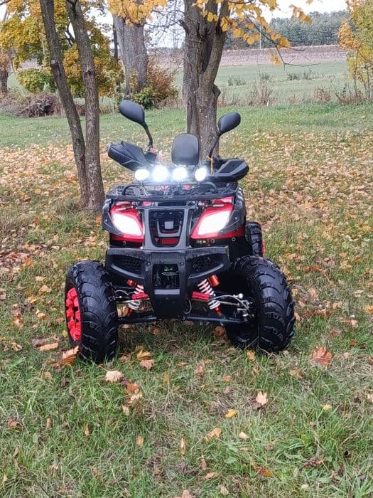 Qlad Xtr hummer 250 na dużej ramie