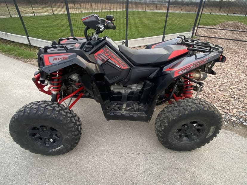 Częśći polaris scrambler 1000s Wahacz zbiornik plastiki silnik dyfer