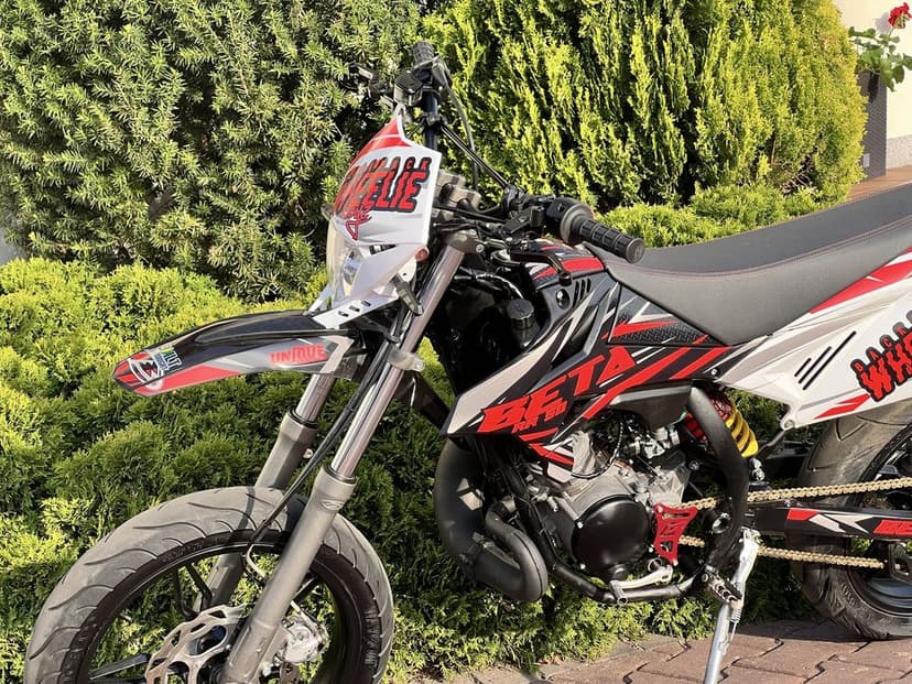 Beta rr 50cc 2015r supermoto prawko AM
