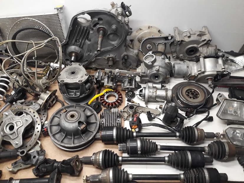 polaris 850 sportsman 1000 skrzynia wahacz dyfer polos plastiki rama