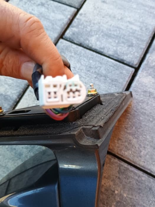 Lusterko Lewy Przód Toyota Land Cruiser 120 1E9