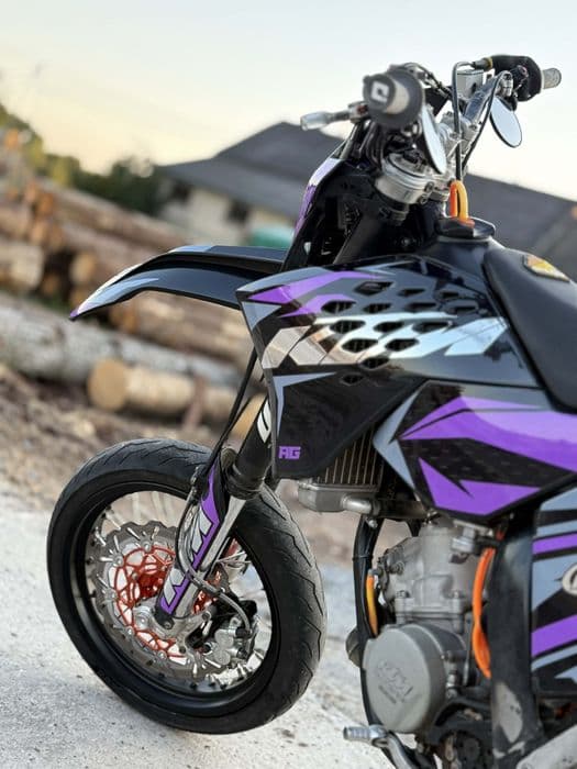 KTM EXC 125, 2008 Supermoto