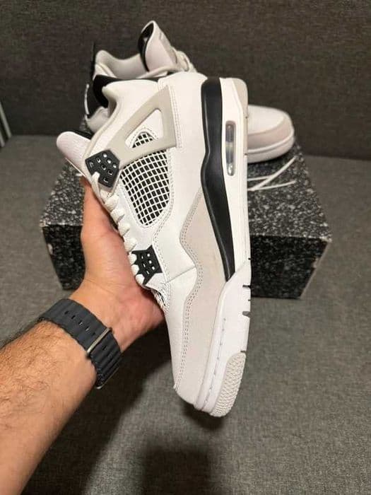 Buty sportowe Jordan_4_Retro_Military_black R.45