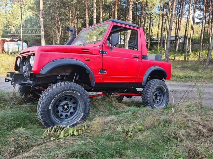 #4 zestaw konwersja zawieszenia na sprężynie Suzuki Samurai lift kit