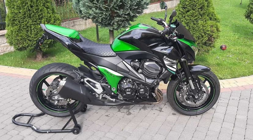 Kawasaki z800 pełna moc