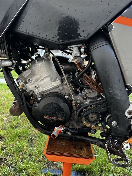 Ktm exc 125 rocznik 2009