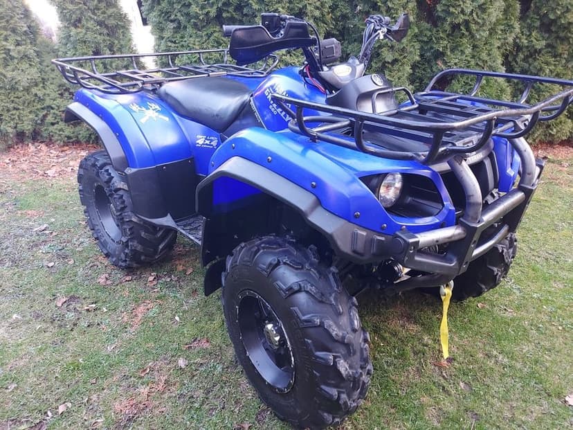 Quad YAMAHA Grizzly 660 4x4/Zadbany