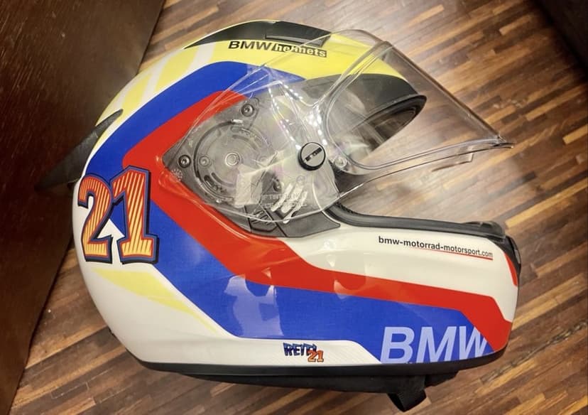 300 km/h 58/59 M/L Kask pełnotwarzowy BMW Hyper Race Reiterberger ECE