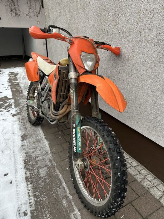 Ktm sx520  dokumenty z remontu są