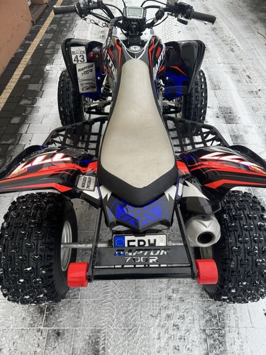 Yamaha Raptor 700R SE Zarejestrowany 14kw pojazd samochodowy b inny