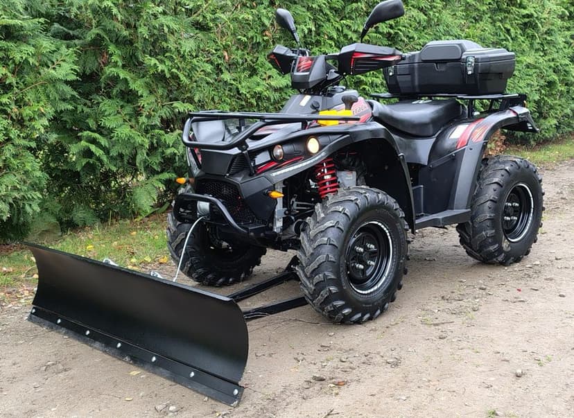 Linhai hytrack 510 4x4 homologacja  pług super stan!#Kymco cf Moto 500