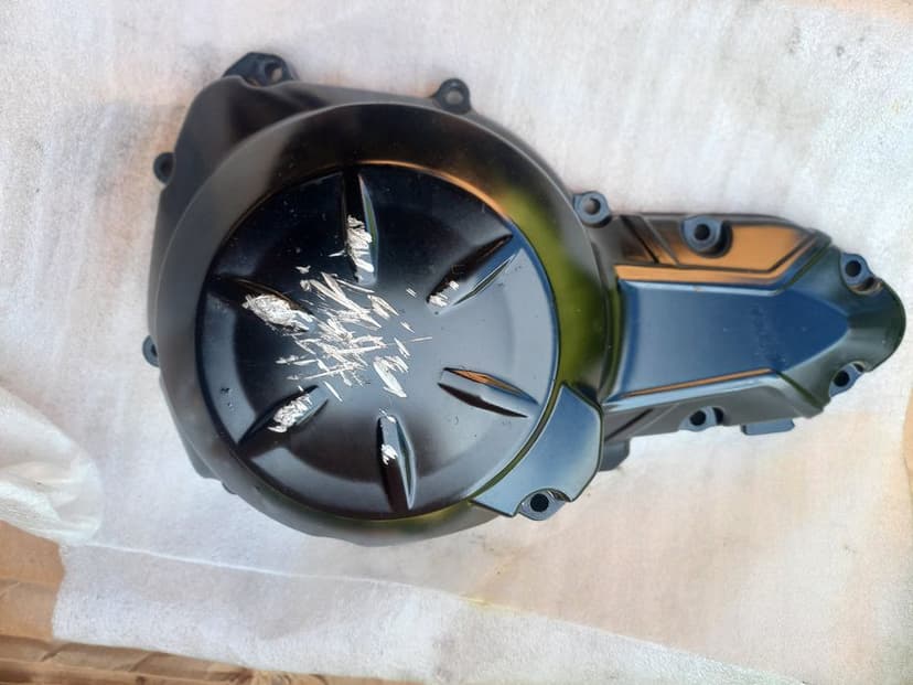 Kawasaki z650 dekiel alternatora półka bok dźwignia instalacja goleń