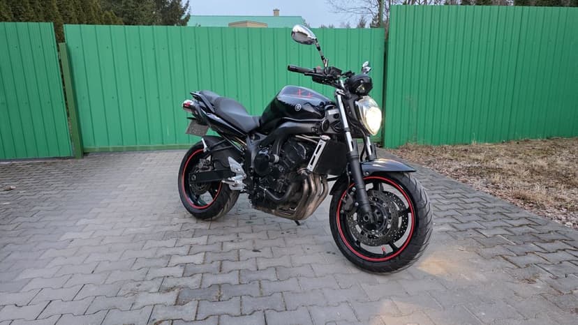 Yamaha FZ6-N 2005r Black Edition, Dominator GP1 + DBkiller medium