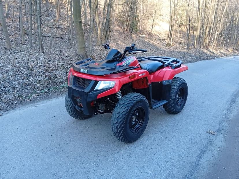 Arctic cat Alterra 450 4x4 HAK quad przeprawowy cfmoto 520 Yamaha grizzly 550 tgb 500 QJ motors can am Outlander 400 honda TRX 420 linhai kawasaki kvf