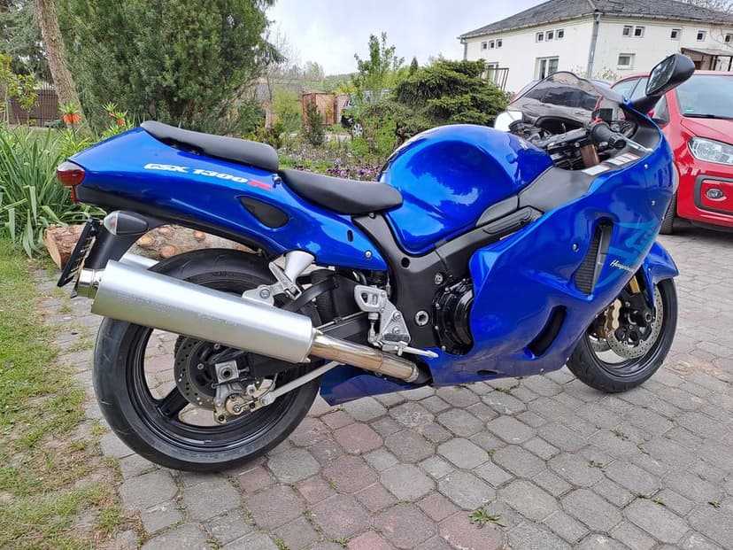 Suzuki GSX 1300R Hayabusa 14000 km, bezwypadkowy, oryginał, jak nowy