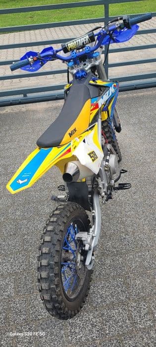 Motocykl cross MZK 125 dla dziecka e-starter b.db. stan tylko 21 mth