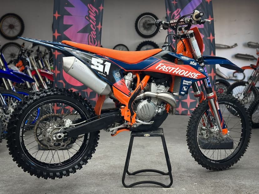 KTM SXF 350 cc rok 2022 - 82 mth - wtrysk rozrusznik