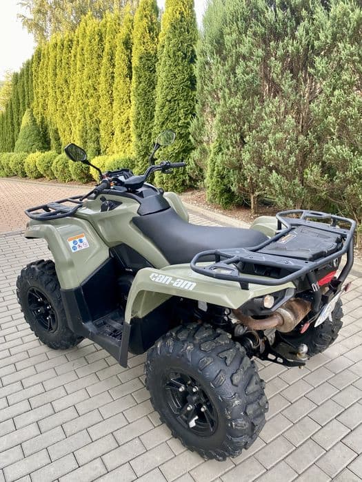 Can am outlander 570, 2017r l7e 13kw 5100km przebiegu