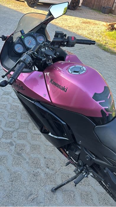 Kawasaki ninja RÓŻOWY
