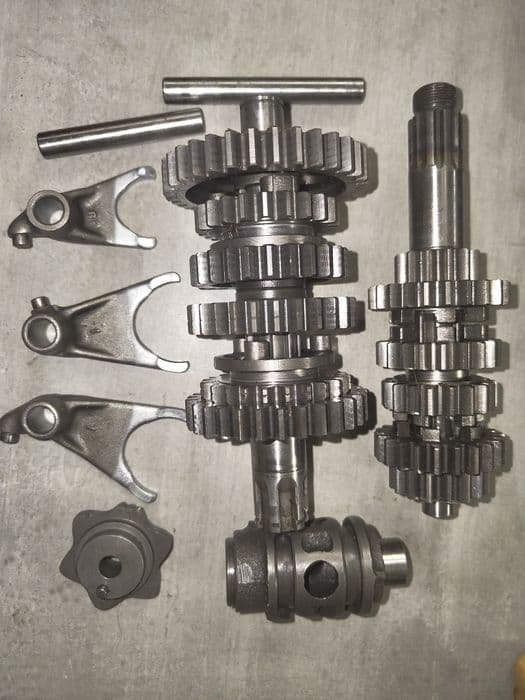 Kawasaki kx 80 85 chłodnica skrzynia pompa błotnik dekiel karter tryb