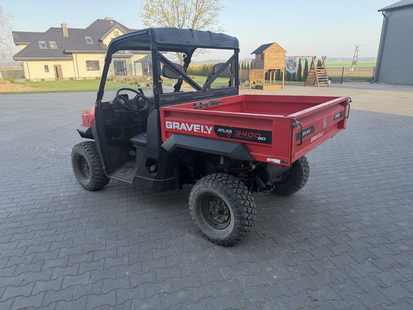 Polaris ranger gravley 1000 4x4 can am jak nowy zamiana
